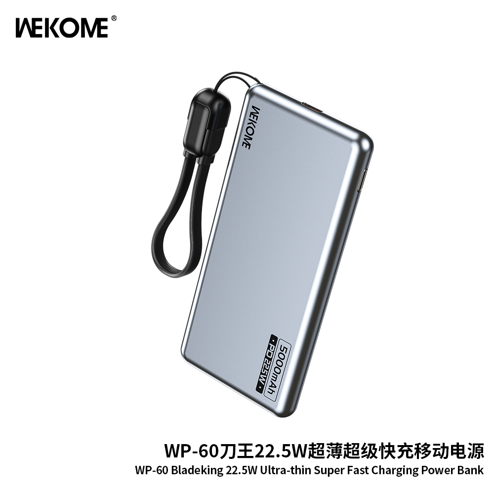 WEKOME WP-60 5000mAh Super Fast Charging Power Bank
