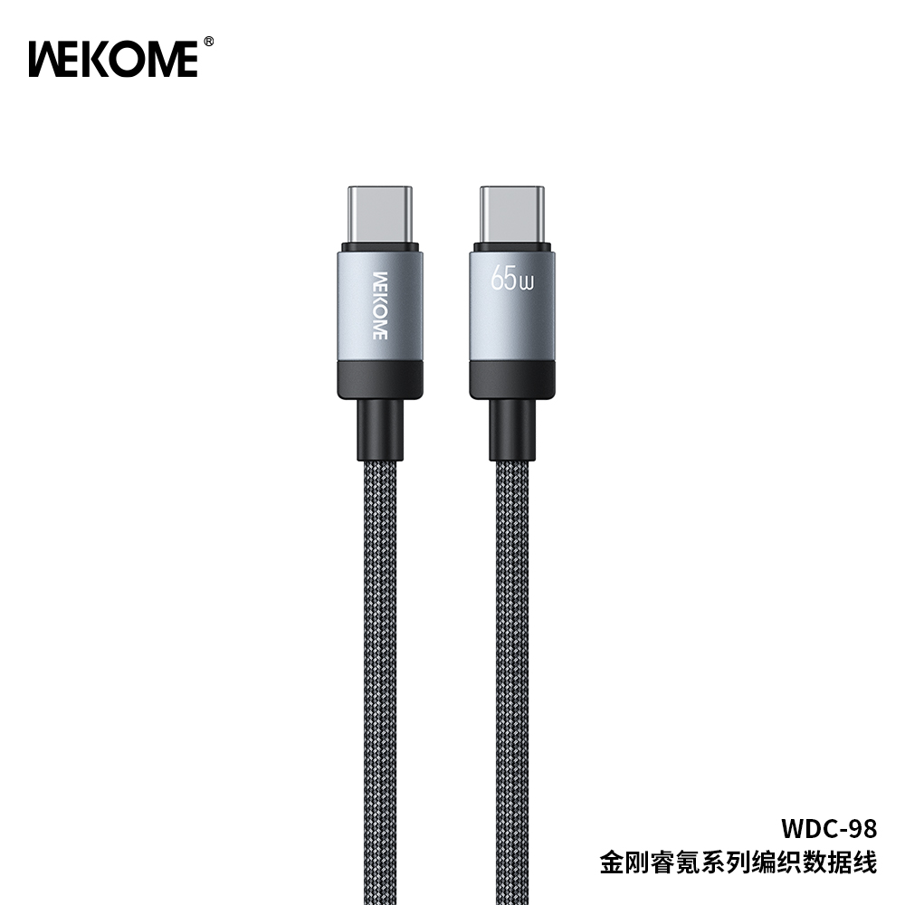 WEKOME WDC-98 Kinkong Raycor SeriesBraided Fast Charging Cable 65W