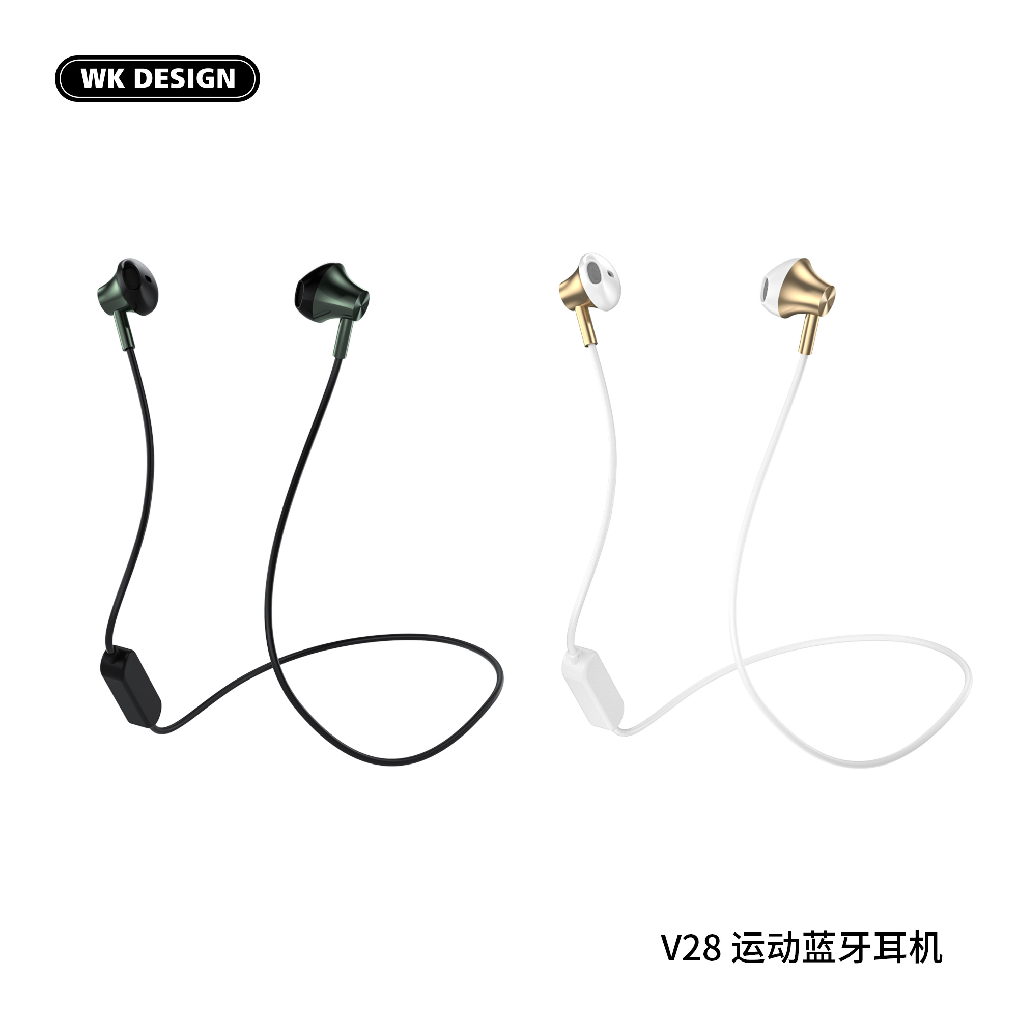 WK V28  Bluetooth Earphone