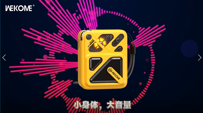 WEKOME Wireless Speaker Beluga D8