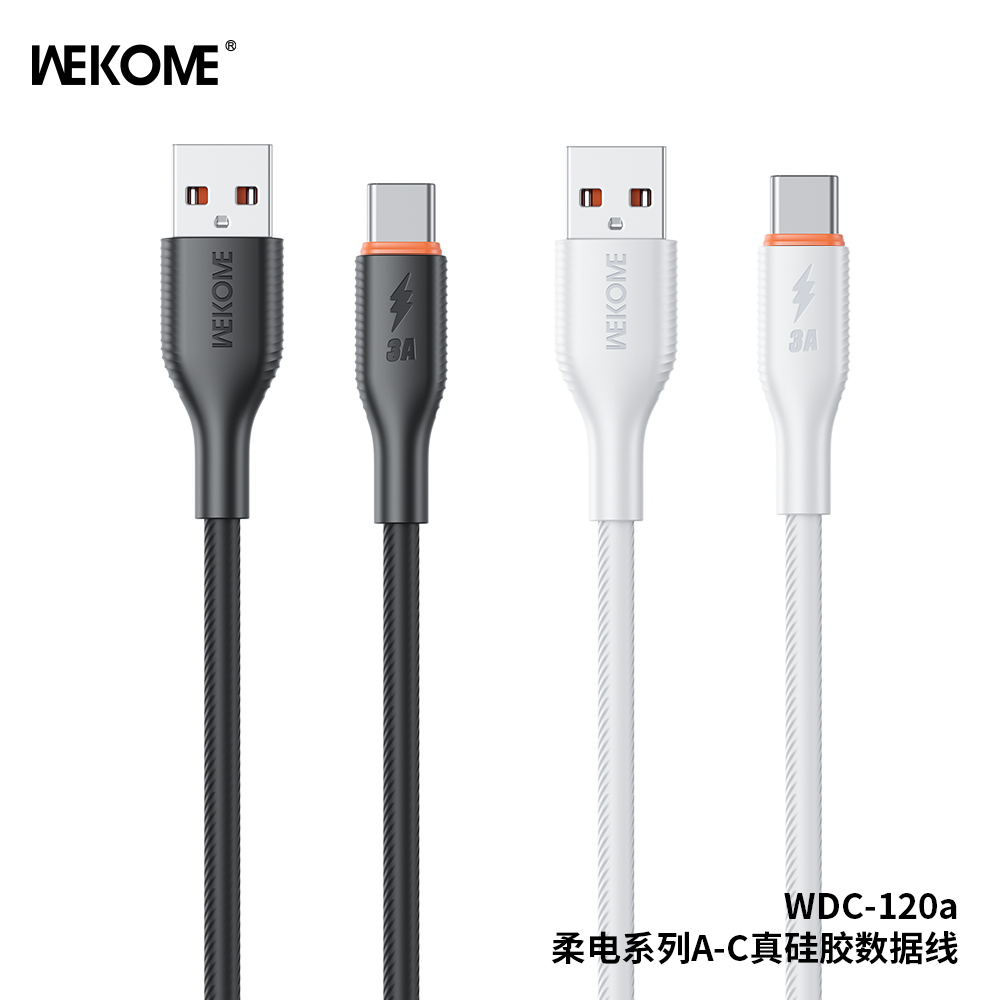 WEKOME WDC-120 Roudian Series True silicone Data cable