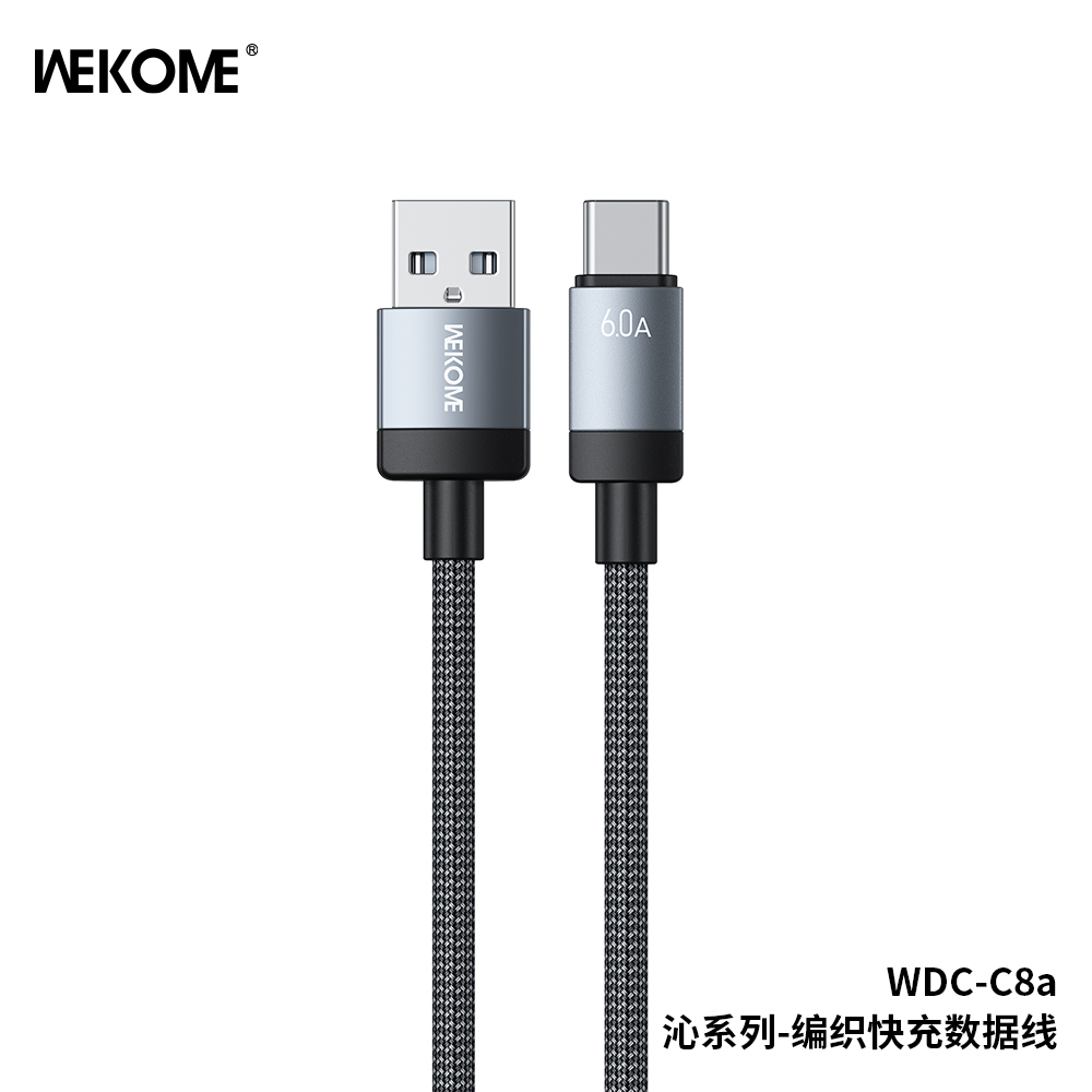 WEKOME WDC-C8 QIN Series Braided Fast charging Cable