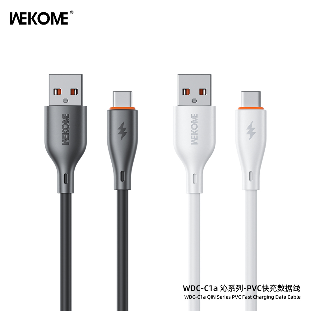 WEKOME WDC-C1 QIN Series PVC Fast Charging Data Cable
